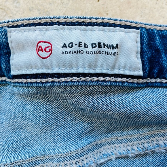 AG Adriano Goldschmied The Angel Boot Cut Low-Rise Jeans 26X32 - Picture 5 of 9